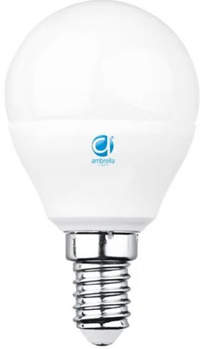 Светодиодная лампочка Ambrella B45-PR 6Вт E14 4200K 204014