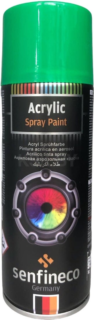 

Автомобильная краска Senfineco акриловая зеленая Fresh Green 0.4 л