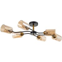 Припотолочная люстра Escada Vertigo 1131/6P (Black/Gold)