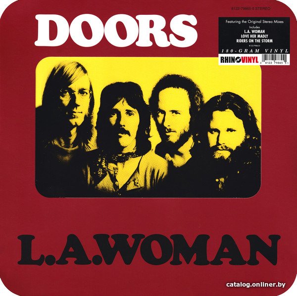 Виниловая пластинка The Doors ‎- L.A. Woman