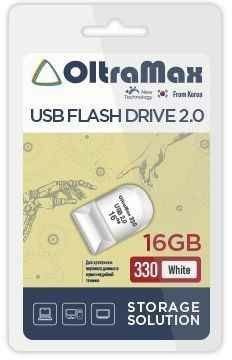 

USB Flash OltraMax 330 16GB (белый)