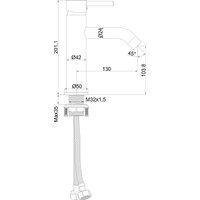 Смеситель Maxonor Pure Life PL1087-6