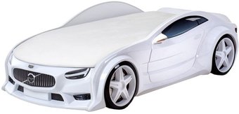 Кровать-машина Futuka kids Neo Вольво 180x80 (белый)