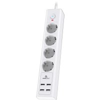 Сетевой фильтр Cablexpert Exnovo EXN-4-U4-W-2