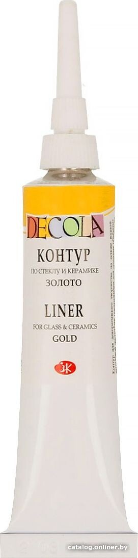 Контур Decola по стеклу и керамике № 2 18 мл 5303965 золото