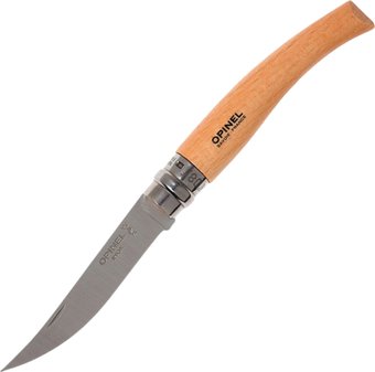 Кухонный нож Opinel №8 000516 (нержавеющая сталь, бук)