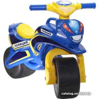 Каталка Doloni-Toys Полиция 0139/57 (синий/желтый)