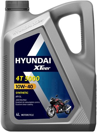 Моторное масло Hyundai Xteer 4T 10W-40 4л