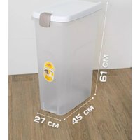 Контейнер для корма Stefanplast 98500 40л (прозрачный)