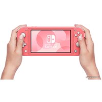 Игровая приставка Nintendo Switch Lite (розовый + Animal Crossing: New Horizons)