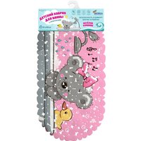 Коврик для купания Вилина Веселое купание. Мишка с бантиком 7071