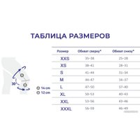 Суппорт колена USBTOP 557262 (XL, серо-синий)