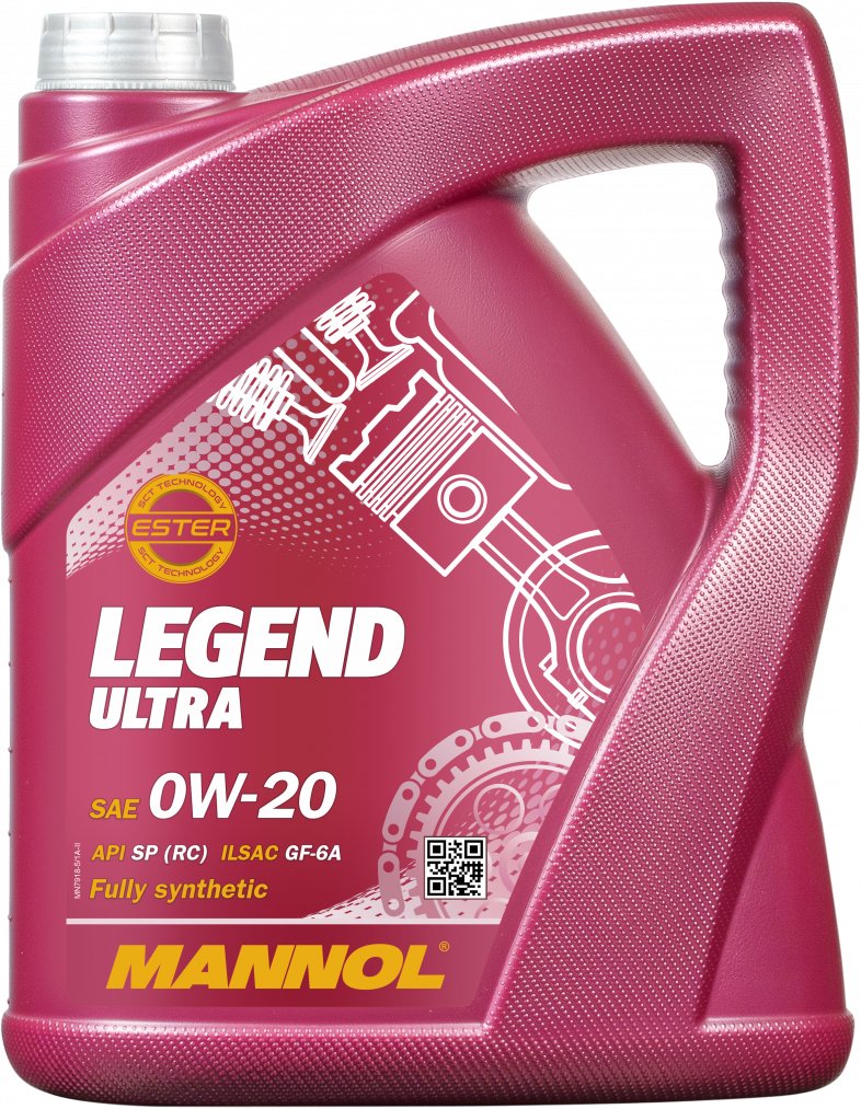 

Моторное масло Mannol Legend Ultra 0W-20 5л