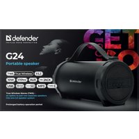 Беспроводная колонка Defender G24 (черный)