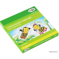 Пластилин восковой Гамма Пчелка 280032Н (12 цв)