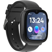 Детские умные часы Elari KidGram 4G (черный)