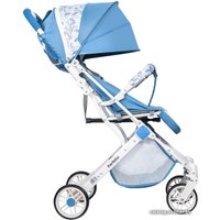 Коляска прогулочная «книга» Farfello Comfy Go CG-102 (голубой/яркий белый)