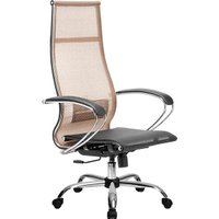 Офисное кресло Metta SK-1-BK Комплект 7, Ch ов/сечен (пластиковые ролики, золотой)