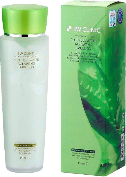 

3W Clinic Эмульсия для лица 3W Clinic Aloe Full Water Activating 150 мл