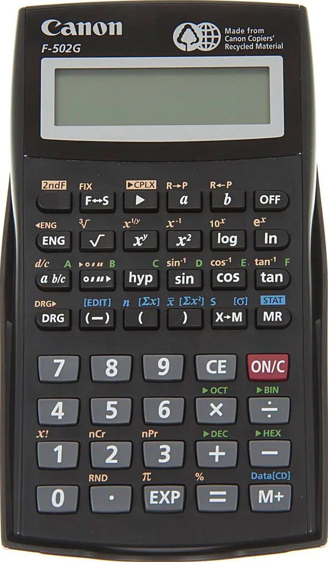 

Инженерный калькулятор Canon F-502G