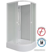 Душевая кабина Niagara Promo P90/70/26L/MT/BK 90x70x195