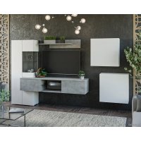 Горка Мебель-АРС Минель (белый/ателье светлый)