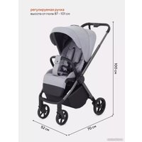 Коляска прогулочная «книга» Rant Golf RA101 (classic grey)