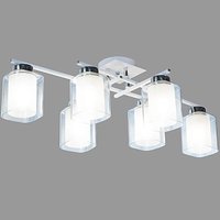 Люстра средней высоты Aitin Pro НПБ 02-6x40-101 74402/6 (хром/белый)