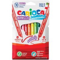 Фломастеры Carioca Birello 41438 (10 цветов) в Гродно