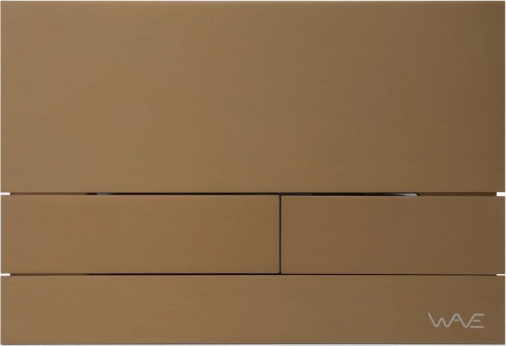 

Панель смыва Wave SS06AV 557079 (бронза матовая)