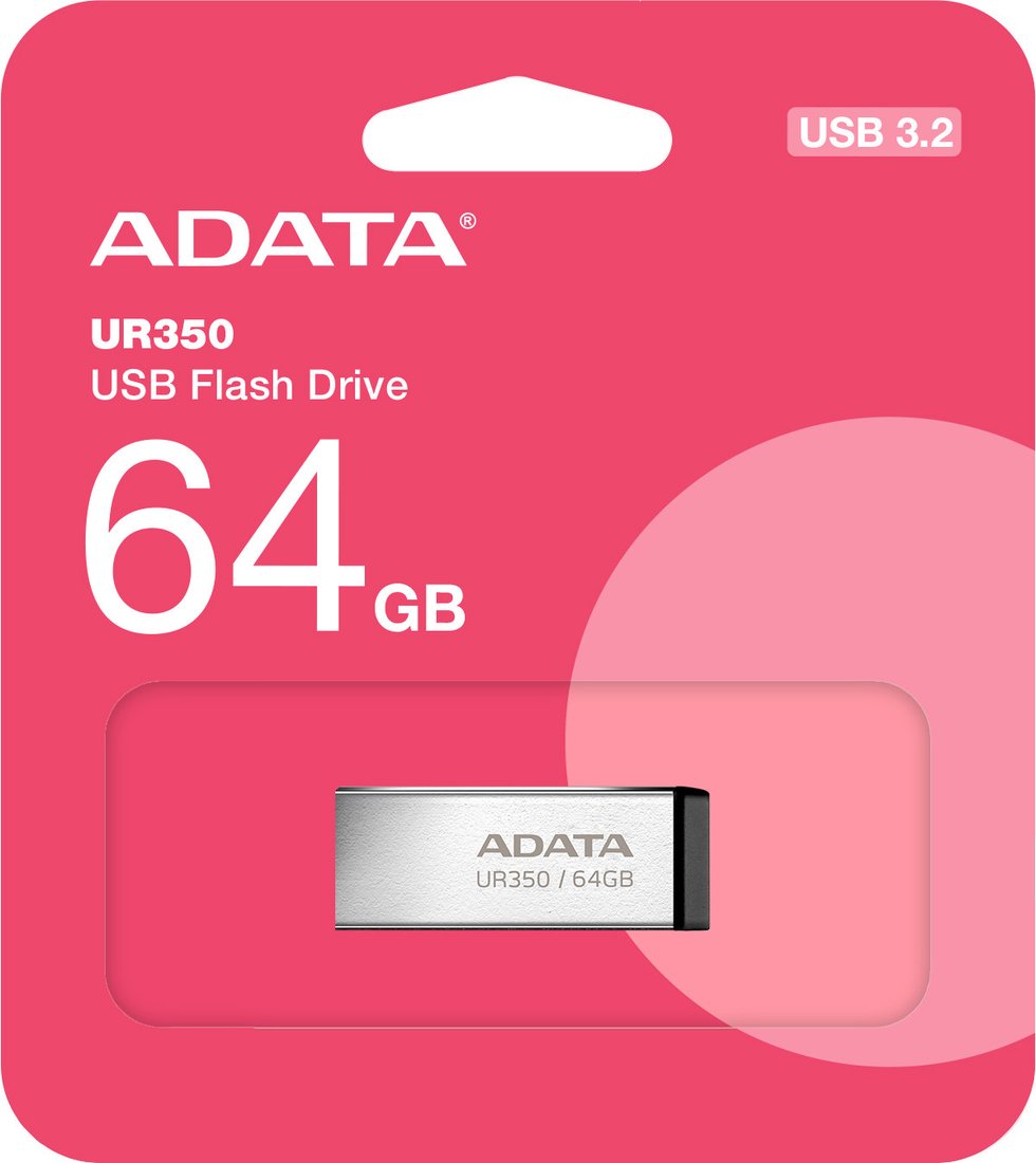 

USB Flash ADATA UR350 64GB UR350-64G-RSR/BK