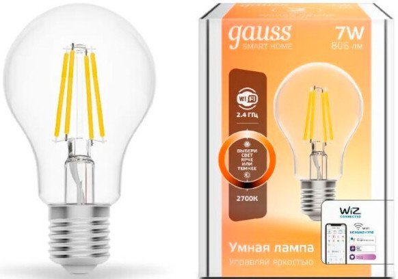 Умная лампочка Gauss Smart Home 1200112