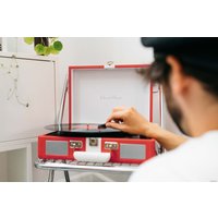 Виниловый проигрыватель Lenco TT-110 (красный/белый)