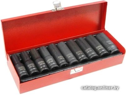 Набор головок слесарных RockForce RF-4107-5MPB (10 предметов)