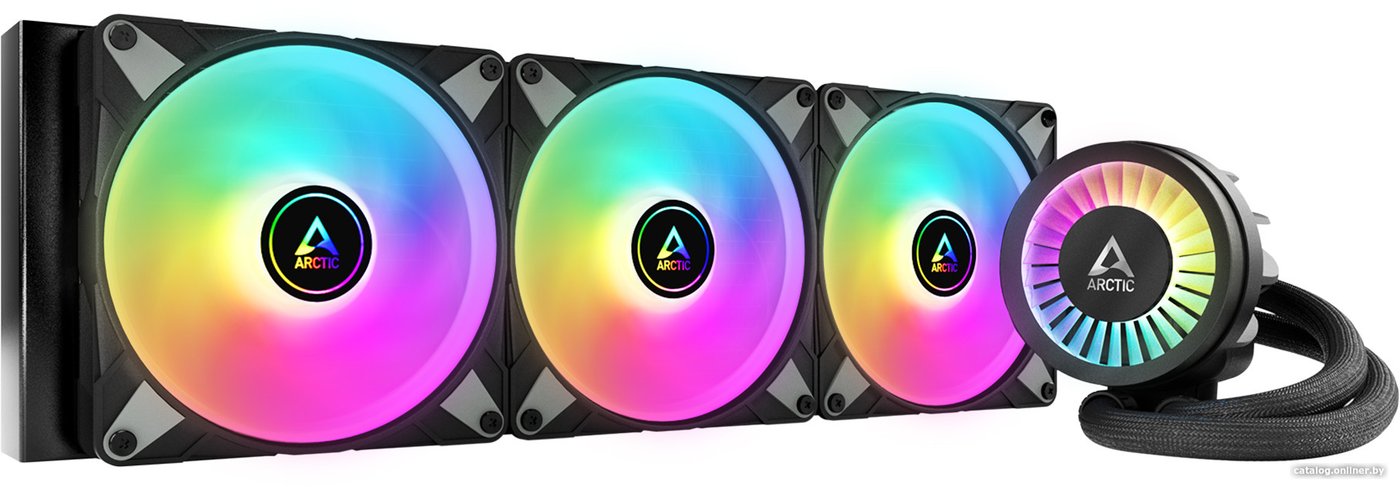 Система жидкостного охлаждения для процессора Arctic Liquid Freezer III 420 A-RGB Black ACFRE00145A
