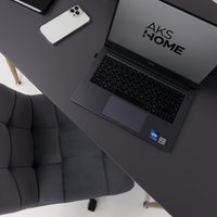 Стол AksHome Jasper 86201 (серый/бук)