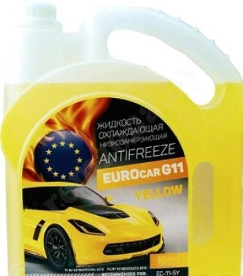 

Антифриз EUROcar G-11 5кг (желтый)