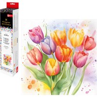 Алмазная мозаика  Феникс+ Акварельные тюльпаны 70800