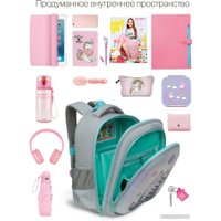 Школьный рюкзак Grizzly RAz-286-2 (серый)