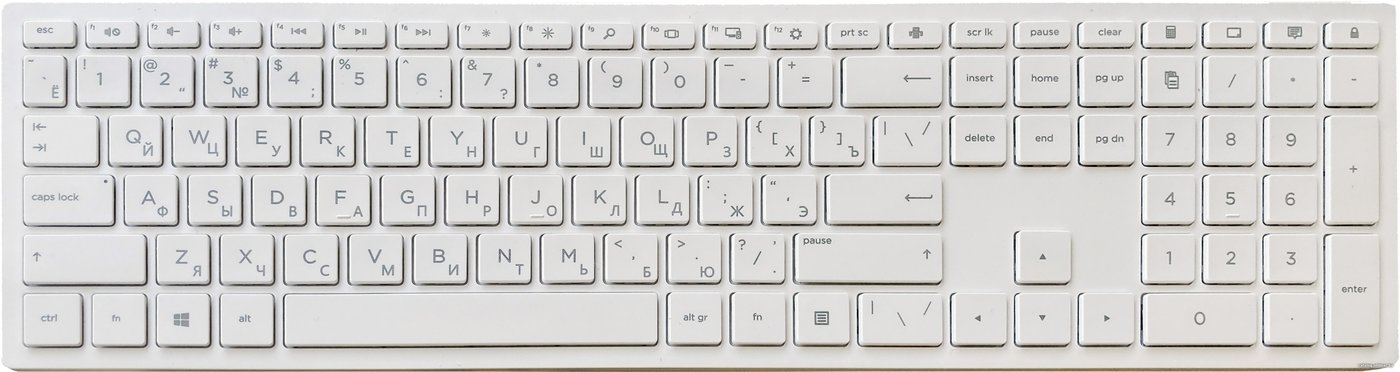 Клавиатура HP Pavilion 600 (белый)