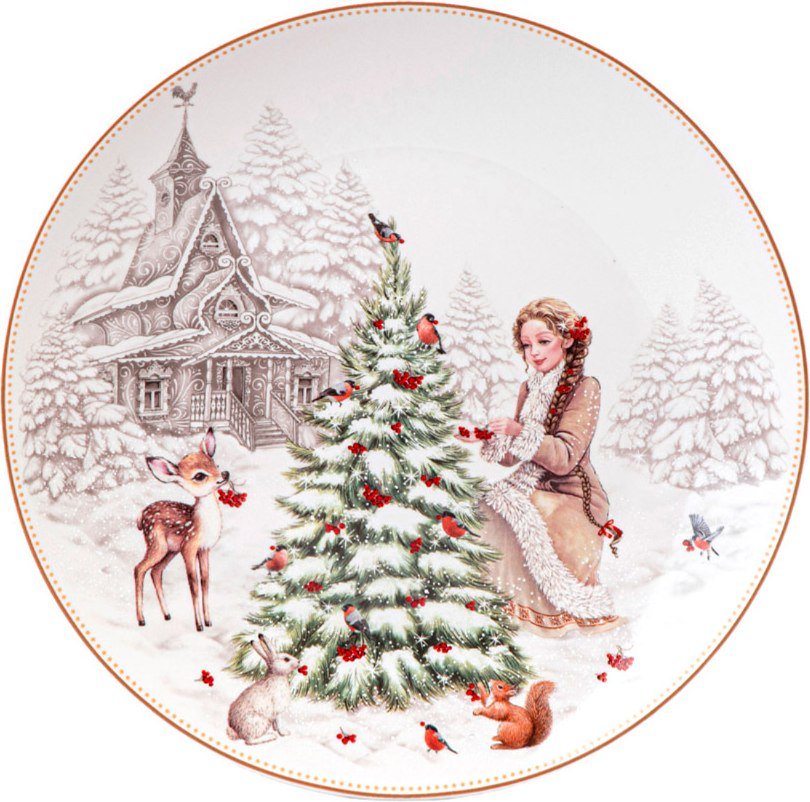 

Тарелка десертная Lefard Морозко 85-2035