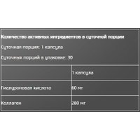 БАД BioTech USA Гиалуроновая кислота I00000492 (30 капсул)