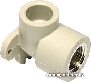 Фитинг Wavin Ekoplastik Угольник ПП с вн. резьб. и креп-м 25x3/4'' SNK025XXXX