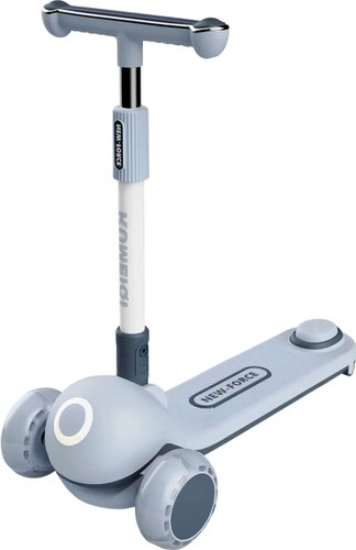 Трехколесный самокат YAYALE 1019-609 (голубой)