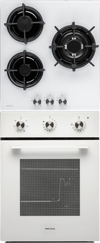 Комплект встраиваемой техники Krona Corrente 45 WH + Fiero 45 WH