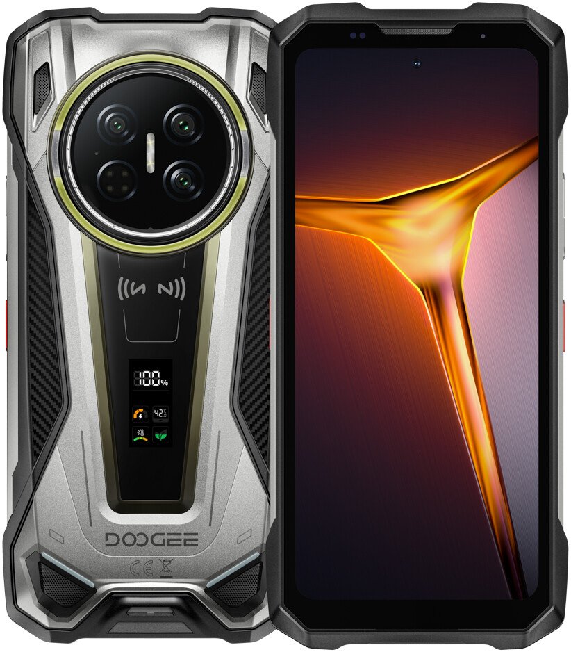 

Телефон Doogee V Max 2 Pro 16GB/1TB (серебристый)
