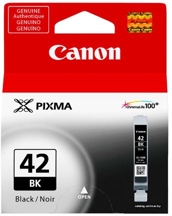 Картридж-чернильница (ПЗК) Canon CLI-42BK