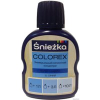 Колеровочная краска Sniezka Colorex 0.1 л (№52, синий)