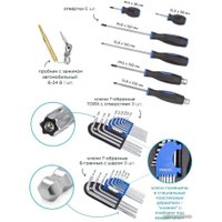 Набор отвертка с битами FORSAGE F-K21192 (119 предметов)