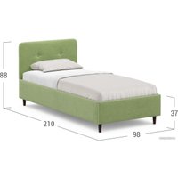 Кровать Moon Family 1253 К003713 90x200